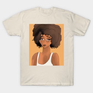 Black Girl with Natural Hair T-Shirt